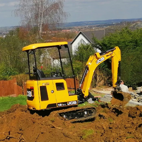 Mini Digger and driver Hire Basildon