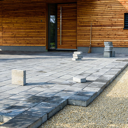 Block paving