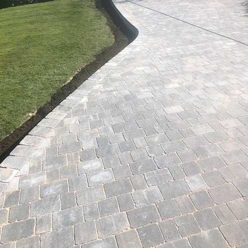 Block paving