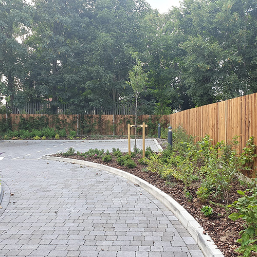 Block paving